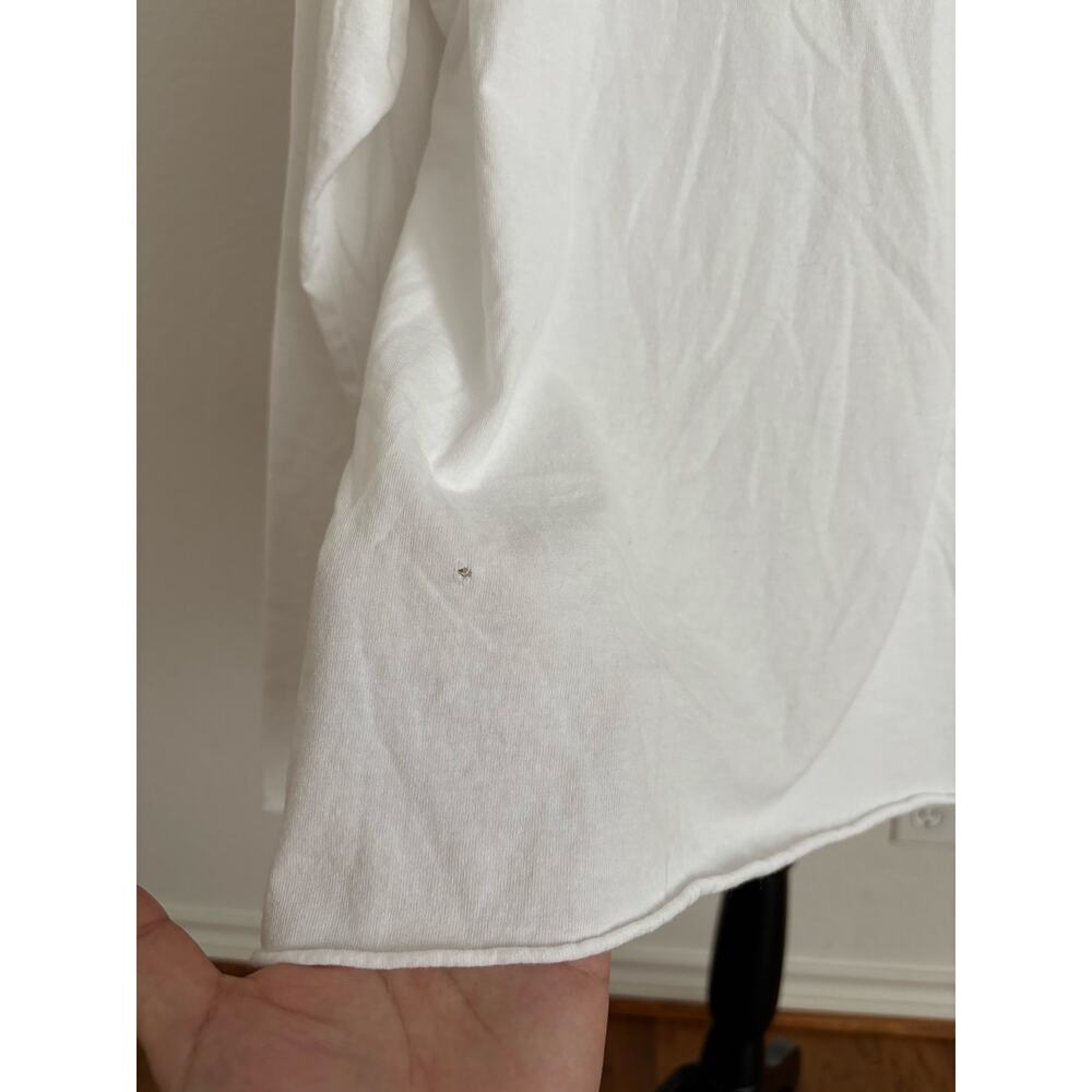 B51 Frank & Eileen Patrick Popover Henley Top Womens Large Coastal Elevated - Picture 6 of 8